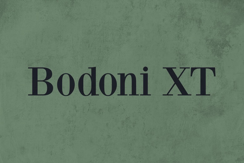 Bodoni XT Font