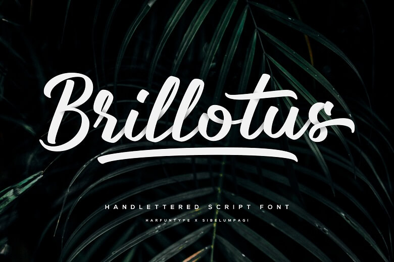 Brillotus Font 1