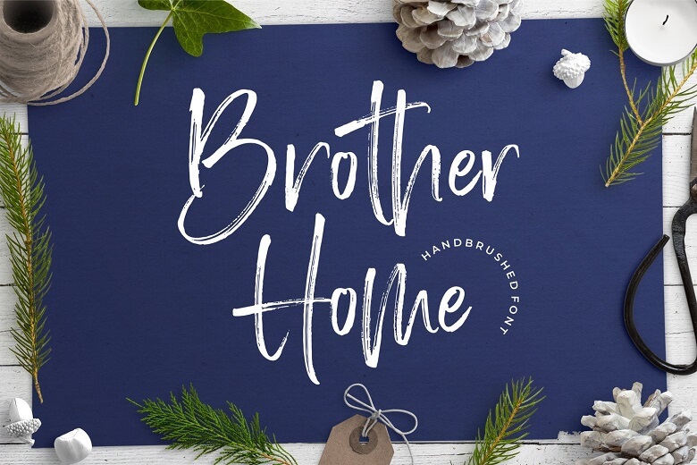 Brother Home Font