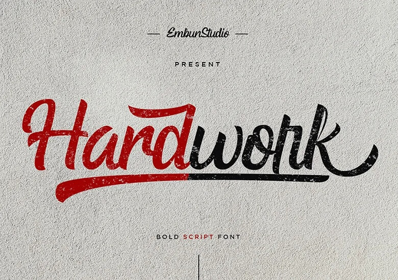 Hardwork Font