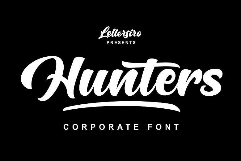 Hunters Font