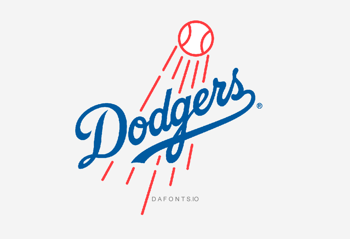 LA Dodgers Font