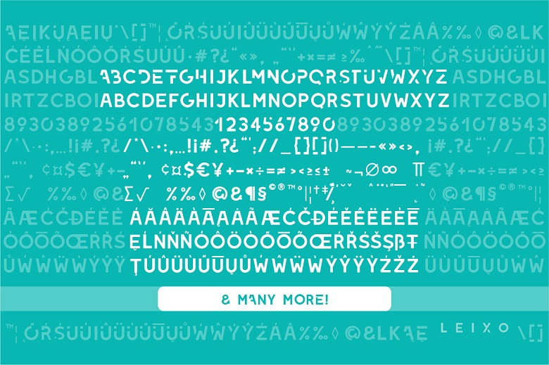 Leixo Font 3