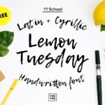 Lemon Tuesday Script Font