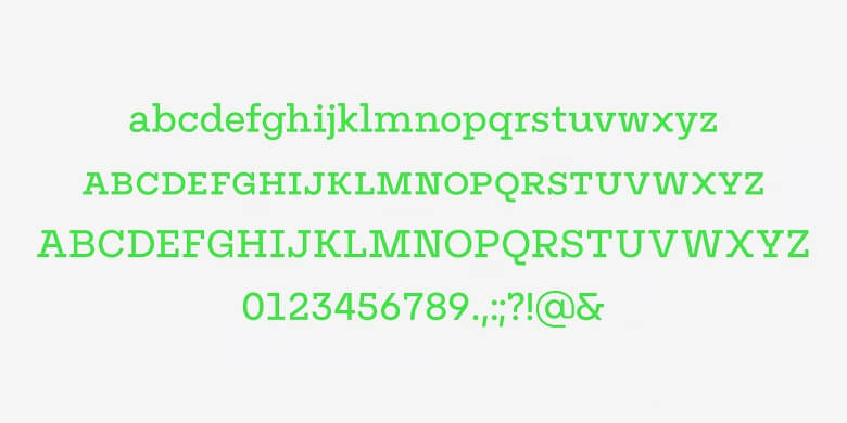 Nomos Slab Font 3