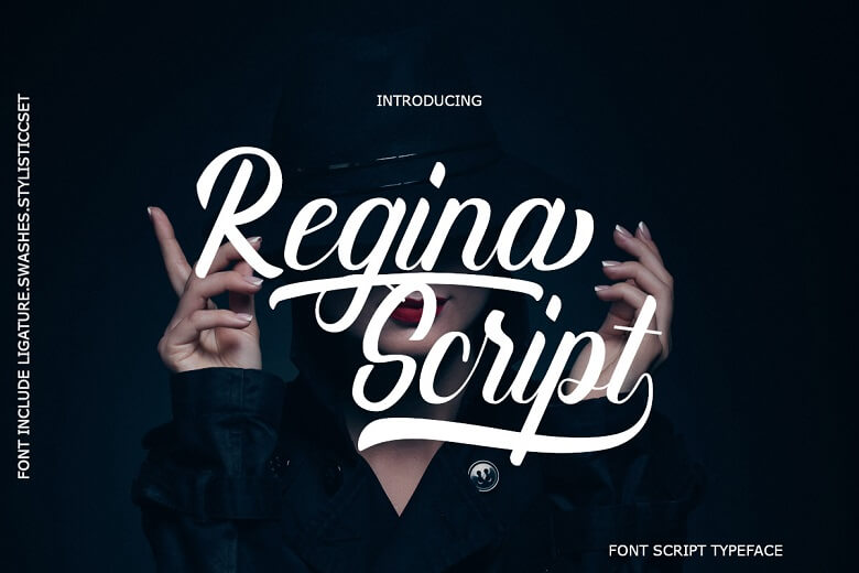 Regina Script Font