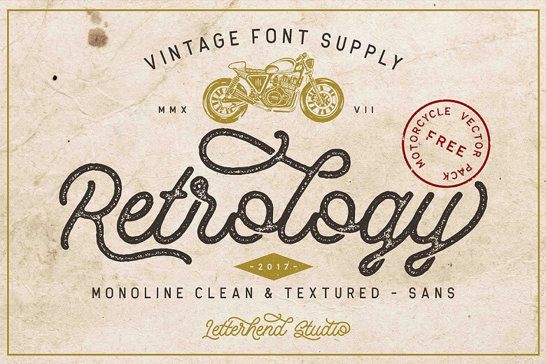 Retrology Font