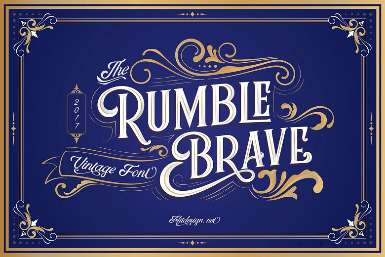 Rumble Brave Font