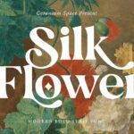 Silk Flower Font -1