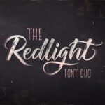 The Redlight Font Duo 1